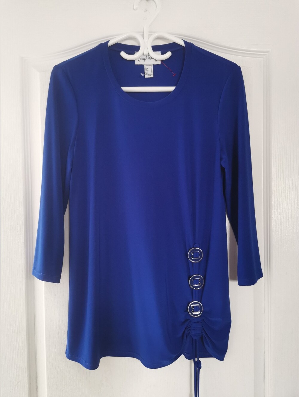 Joseph Ribkoff Royal Sapphire Top Style 191153 size 8 NWOT ptp 18.5" - Picture 5 of 11